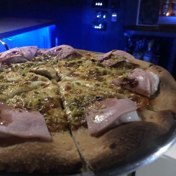 Birdies Den - Mortadella pizza - Bars Near Me - Houston, Texas Birdies Den - Mortadella pizza - Bars Near Me - Houston, Texas