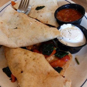 IHOP - Ummm yes may I order the flour tortilla dipped in grease and throw in some dry chicken and old spinach while you're at it. - Breakfast & Brunch Near Me - Clarksville, Indiana IHOP - Ummm yes may I order the flour tortilla dipped in grease and throw in some dry chicken and old spinach while you're at it. - Breakfast & Brunch Near Me - Clarksville, Indiana