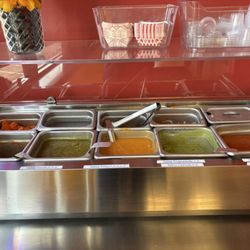Abelardo's Mexican Fresh - Salsa bar
