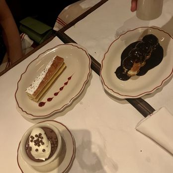 Le Diplomate - Milk Chocolate Pot De Crème, Millefeuille, Profiteroles - Brasseries Near Me - Washington, DC, District of Columbia Le Diplomate - Milk Chocolate Pot De Crème, Millefeuille, Profiteroles - Brasseries Near Me - Washington, DC, District of Columbia