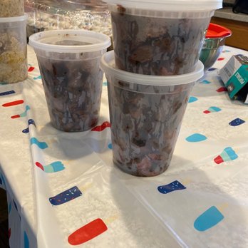 Miguels Jr - Do not order from them to cater a party. I was told that this amount of meat would feed 40 plus people! $569 - Mexican Near Me - Corona, California Miguels Jr - Do not order from them to cater a party. I was told that this amount of meat would feed 40 plus people! $569 - Mexican Near Me - Corona, California