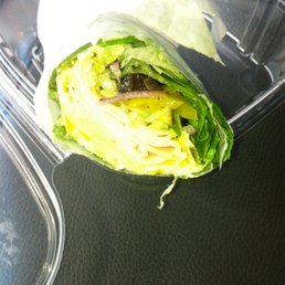 1/2 turkey lettuce wrap