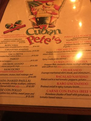 Menu photo 4 Cuban Pete's Montclair, NJ Menu photo 4 Cuban Pete's Montclair, NJ