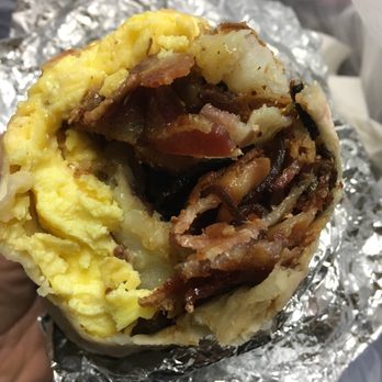 Stacks Pancake House - Ohhh yeah! Packed with bacon. - Breakfast & Brunch Near Me - Irvine, California