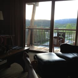 Teton Springs Lodge & Spa - Just watched the sun rise over the mountains... We love this place!