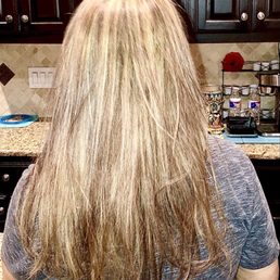After photo of highlights