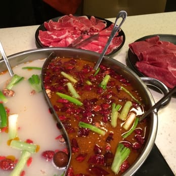 Happy Lamb Hot Pot - yin yang broth - Chinese Near Me - Flushing, New York Happy Lamb Hot Pot - yin yang broth - Chinese Near Me - Flushing, New York