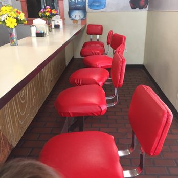 Not Just Donuts - Newly upholstered seats, looks great. - Donuts Near Me - Slidell, Louisiana Not Just Donuts - Newly upholstered seats, looks great. - Donuts Near Me - Slidell, Louisiana