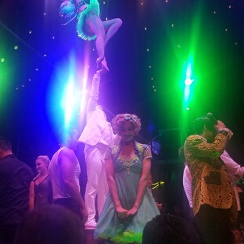 Absinthe - The Green fairy descends for the finale at Absinthe. - Performing Arts Near Me - Las Vegas, Nevada