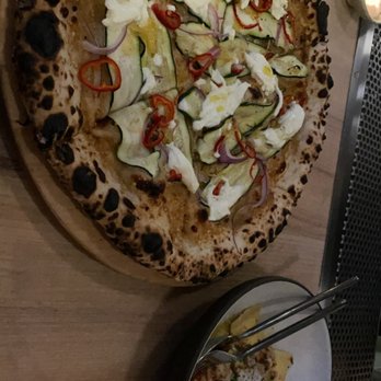 Sanjusan - Zucchini and burrata pizza and sweet corn agnolotti - Pizza Near Me - Minneapolis, Minnesota Sanjusan - Zucchini and burrata pizza and sweet corn agnolotti - Pizza Near Me - Minneapolis, Minnesota