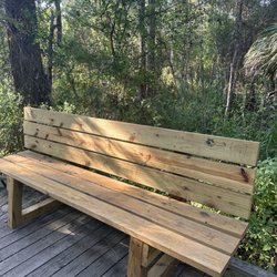 New Benches on boardwalk