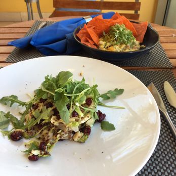 Mokara Spas - Salad and red fish ceviche - Day Spas Near Me - San Antonio, Texas