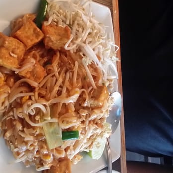 Nine & Nine Thai Kitchen - Our yummy tofu pad thai etc - Thai Near Me - Pasadena, California