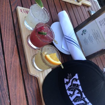 Teddy's By The Sea - Margarita Flight - Seafood Near Me - Carpinteria, California Teddy's By The Sea - Margarita Flight - Seafood Near Me - Carpinteria, California