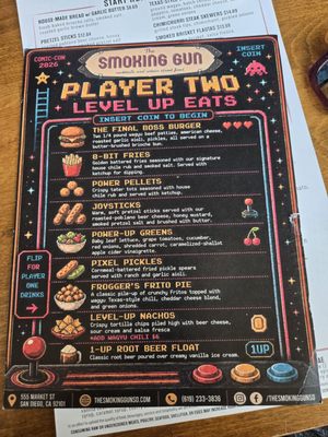 Menu photo 1 The Smoking Gun San Diego, CA