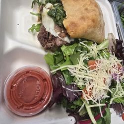Clucking Cow - This is their Ended up in Argentina Steakwich. So good.