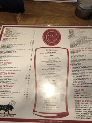 Menu photo 4 Salt Factory Pub Woodstock, GA