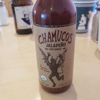 Pita GR - Not sure how or if hot sauce and Greek food pair but this sauce just does ... That ain't no joke!! - Mediterranean Near Me - Downey, California