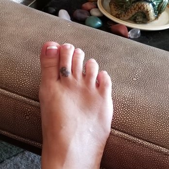 Dreams Nails - Finished job- I had an issue with cracked toenail and she made it look nice - Nail Salons Near Me - North Las Vegas, Nevada Dreams Nails - Finished job- I had an issue with cracked toenail and she made it look nice - Nail Salons Near Me - North Las Vegas, Nevada