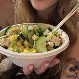 Vegan Regular Poke Bowl Vegan Regular Poke Bowl