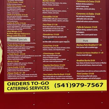 Daniel's Tacos - Menu - Food Trucks Near Me - Albany, Oregon