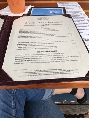 Menu photo 6 Arundel Wharf Restaurant Kennebunkport, ME