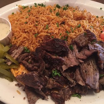 Sayad Mediterranean Kitchen - Meat shawarma plate - lamb + beef - Mediterranean Near Me - Houston, Texas Sayad Mediterranean Kitchen - Meat shawarma plate - lamb + beef - Mediterranean Near Me - Houston, Texas
