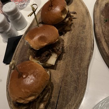Fogo de Chão - braised beef rib sliders - Brazilian Near Me - Providence, Rhode Island
