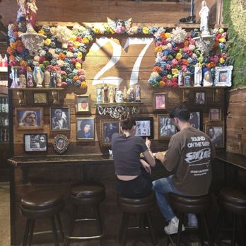 La Puerta - Decorated seating area - Mexican Near Me - San Diego, California