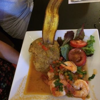 Rice and Beans - Mofongo with shrimp - Puerto Rican Near Me - Wesley Chapel, Florida Rice and Beans - Mofongo with shrimp - Puerto Rican Near Me - Wesley Chapel, Florida