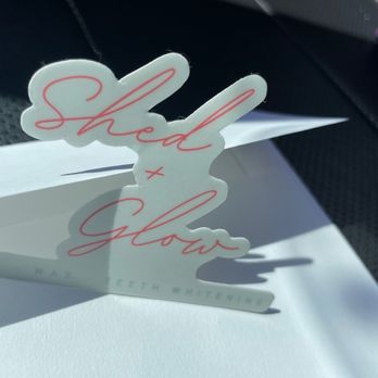 Shed and Glow - Sticker - Estheticians Near Me - Fresno, California Shed and Glow - Sticker - Estheticians Near Me - Fresno, California