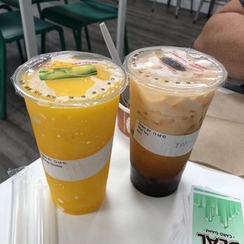 Tea It - Mango slushie and thai tea. Saving it for tomorrow! I'll let you know how It taste. - Bubble Tea Near Me - Citrus Heights, California Tea It - Mango slushie and thai tea. Saving it for tomorrow! I'll let you know how It taste. - Bubble Tea Near Me - Citrus Heights, California