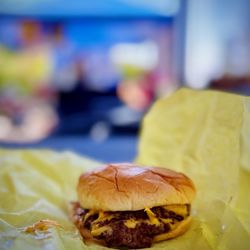 Olive's Neighborhood Market - Excellent double smash burger from one of their rotating food vendors - Gr8 Burger - highly recommend!
