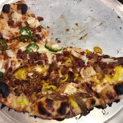 Slice by Saddleback - Half #2 - BBQ Pork and Half #12 - BBQ Chicken jalapeño