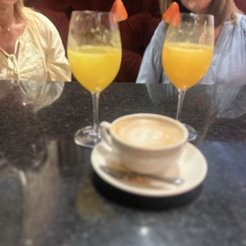 Chez Fabien - Mimosas n latte - French Near Me - Grapevine, Texas