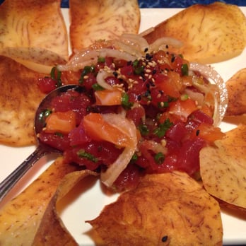 Ohana Belltown - Hawaiian Style Poke - So Ono. (Taro chips) - Japanese Near Me - Seattle, Washington Ohana Belltown - Hawaiian Style Poke - So Ono. (Taro chips) - Japanese Near Me - Seattle, Washington