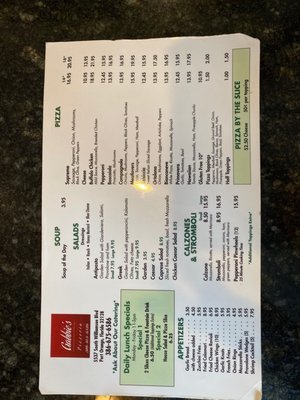 Menu photo 8 Gabbies Pizza Port Orange, FL Menu photo 8 Gabbies Pizza Port Orange, FL