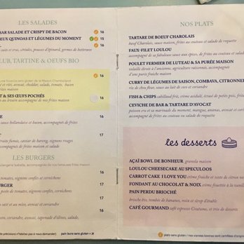 Loulou - Food & Desserts/Les Entrées et Les Desserts - Gluten-Free Near Me - Paris, 75 Loulou - Food & Desserts/Les Entrées et Les Desserts - Gluten-Free Near Me - Paris, 75