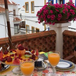 Casa do Adro da Igreja - Fruit at breakfast. The orange juice was so good!