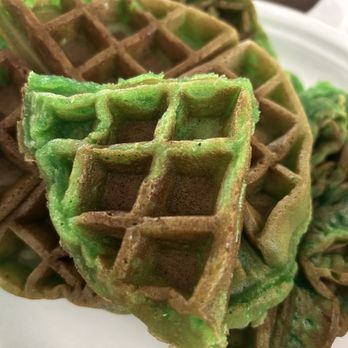 Cane Corner - Pandan waffles - Juice Bars & Smoothies Near Me - Elk Grove, California
