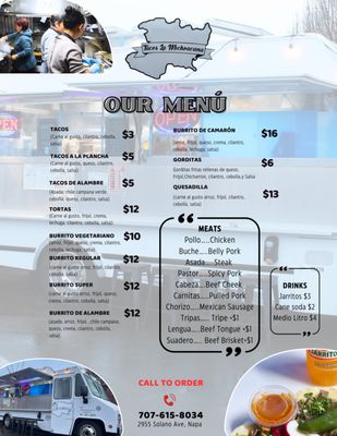 Menu photo 1 Tacos La Michoacana Napa, CA Menu photo 1 Tacos La Michoacana Napa, CA