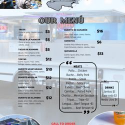 Tacos La Michoacana - Our 2025 Menu