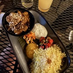Bush Farmhouse - Curry with rice
