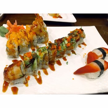 Ichi Tokyo - American dream and dragon roll. - Japanese Near Me - Rochester, Minnesota Ichi Tokyo - American dream and dragon roll. - Japanese Near Me - Rochester, Minnesota