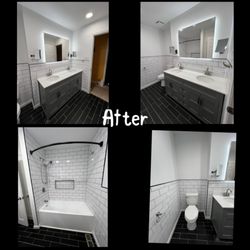 Durelli's Landscape & Handyman Services - After , complete bathroom renovation