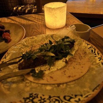 Ilios - Short rib souvlaki - Greek Near Me - Cancún, ROO