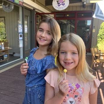 Purple Monkey Hair - 10 and 7 years old - Hair Salons Near Me - Belvedere Tiburon, California Purple Monkey Hair - 10 and 7 years old - Hair Salons Near Me - Belvedere Tiburon, California