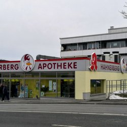 Hahnerberg-Apotheke - Die neuen Räumlichkeiten in einer ehemaligen Supermarktfiliale.