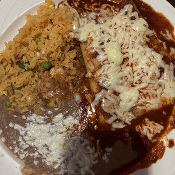Los Generales Mexican Restaurant - Cheese enchilada combo - Mexican Near Me - Orlando, Florida