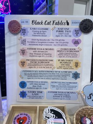 Menu photo 4 Black Cat Fables Monrovia, CA